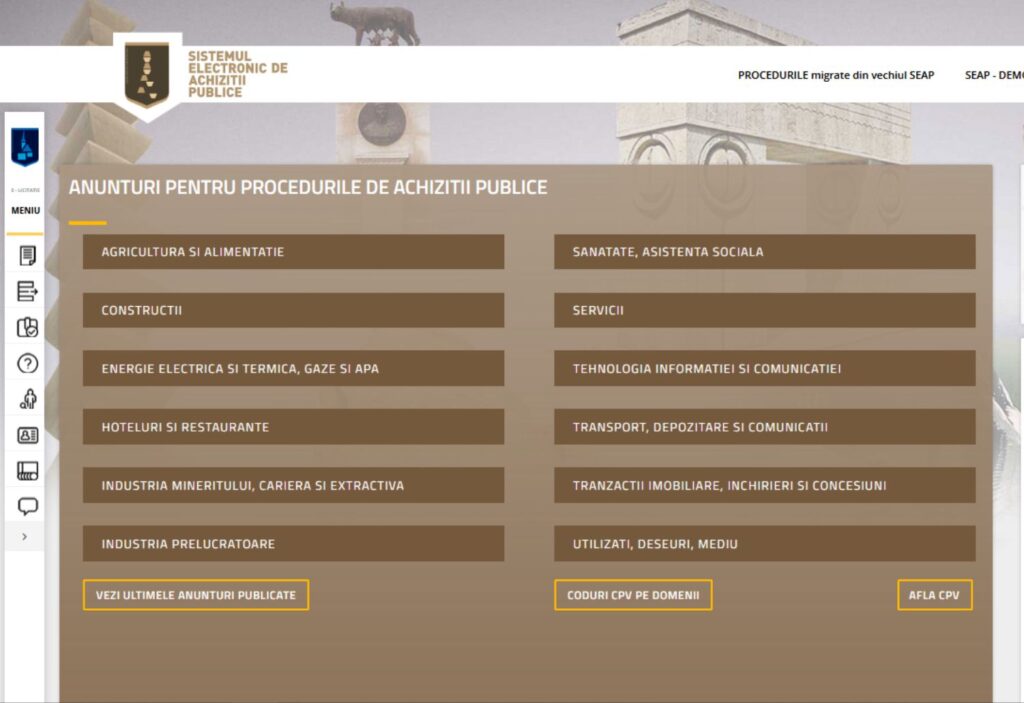 Platforma digitala SEAP